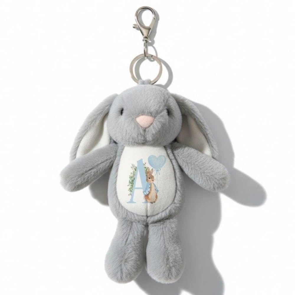 Bunny/bear teddy keyring