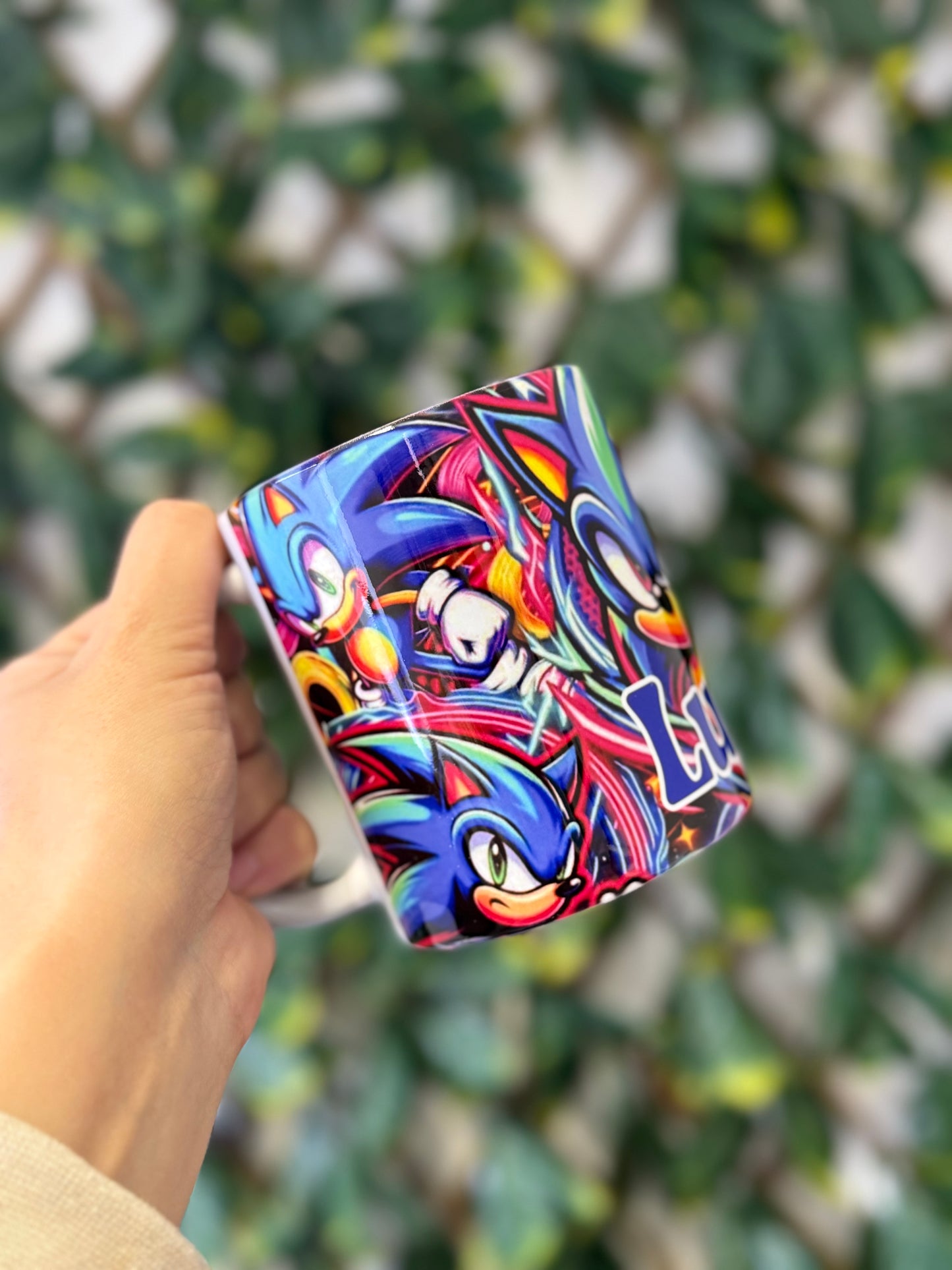 Sonic the hedgehog mug