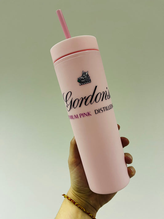 Gordon's hot/cold pink tumbler