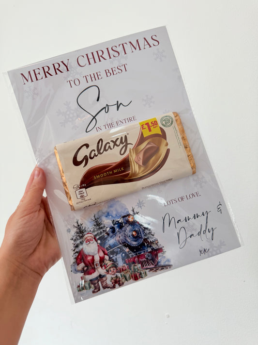 Christmas Chocolate board - any design