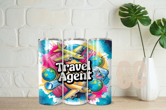 Travel Agent 20oz Tumbler