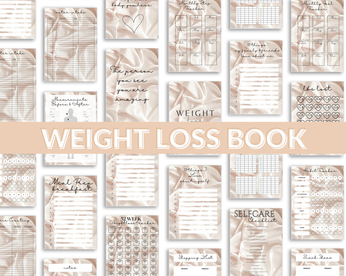 Pink weight loss book