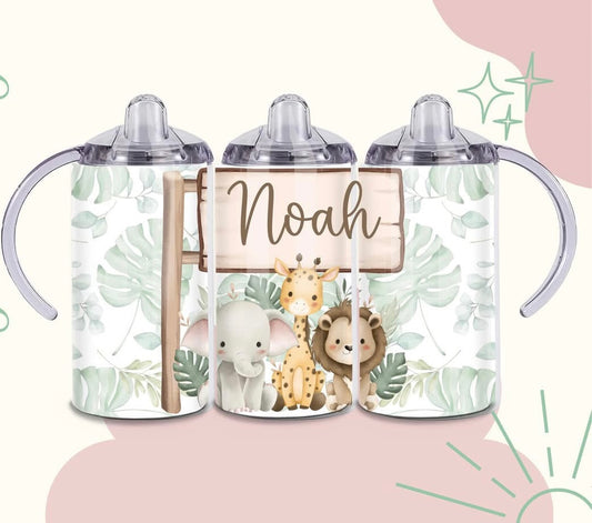 Safari childs grow with me sippy cup