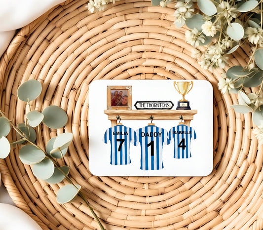 Football shelf magnet