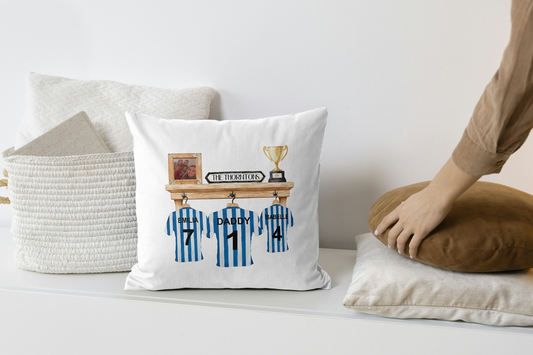 Football shelf pillowcase