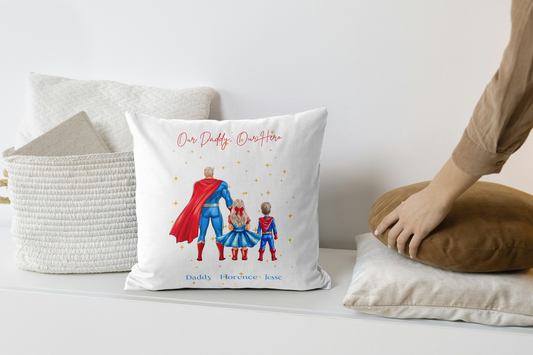 Superhero pillow case