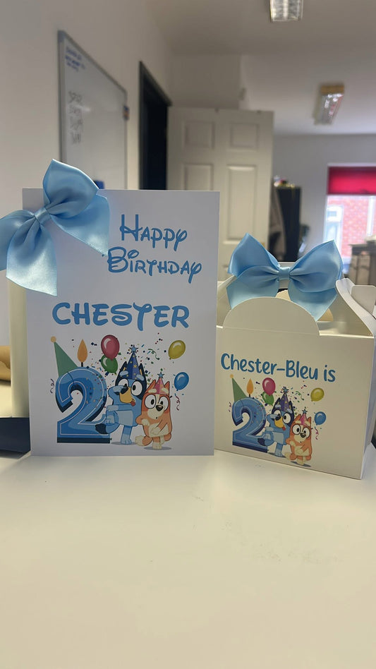 Bluey birthday card - Ages 1 to 5