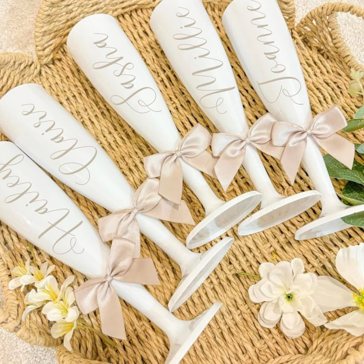 Champagne flutes