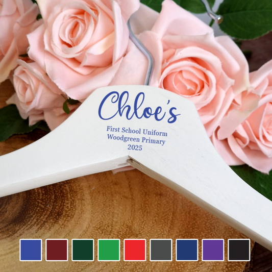 Back to school clothes hanger