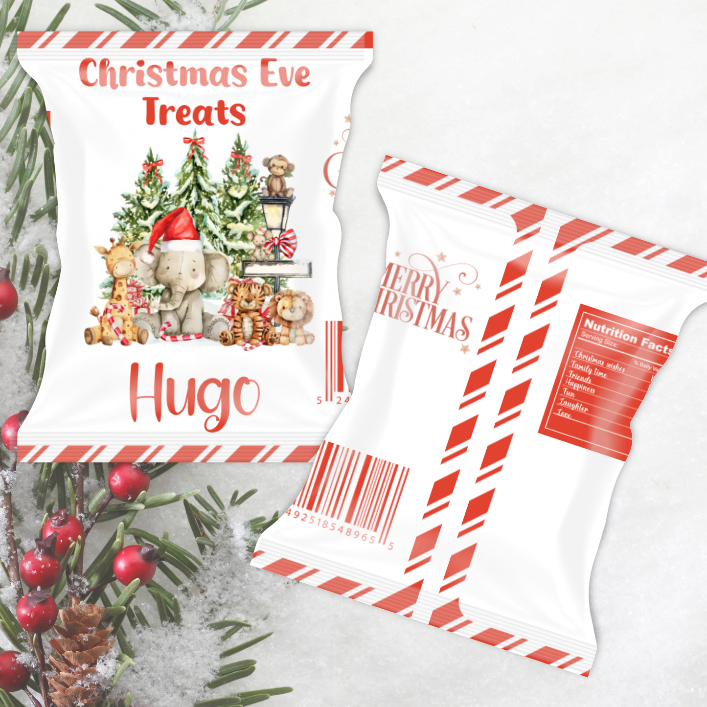 Christmas treat bag - all designs