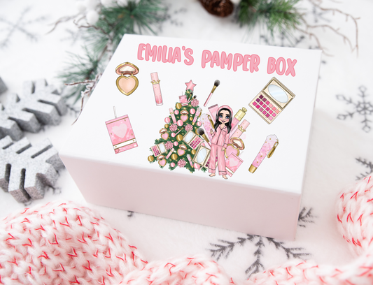 Make up girl gift box