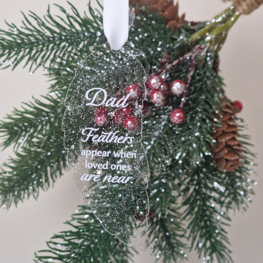 Angel wing bauble