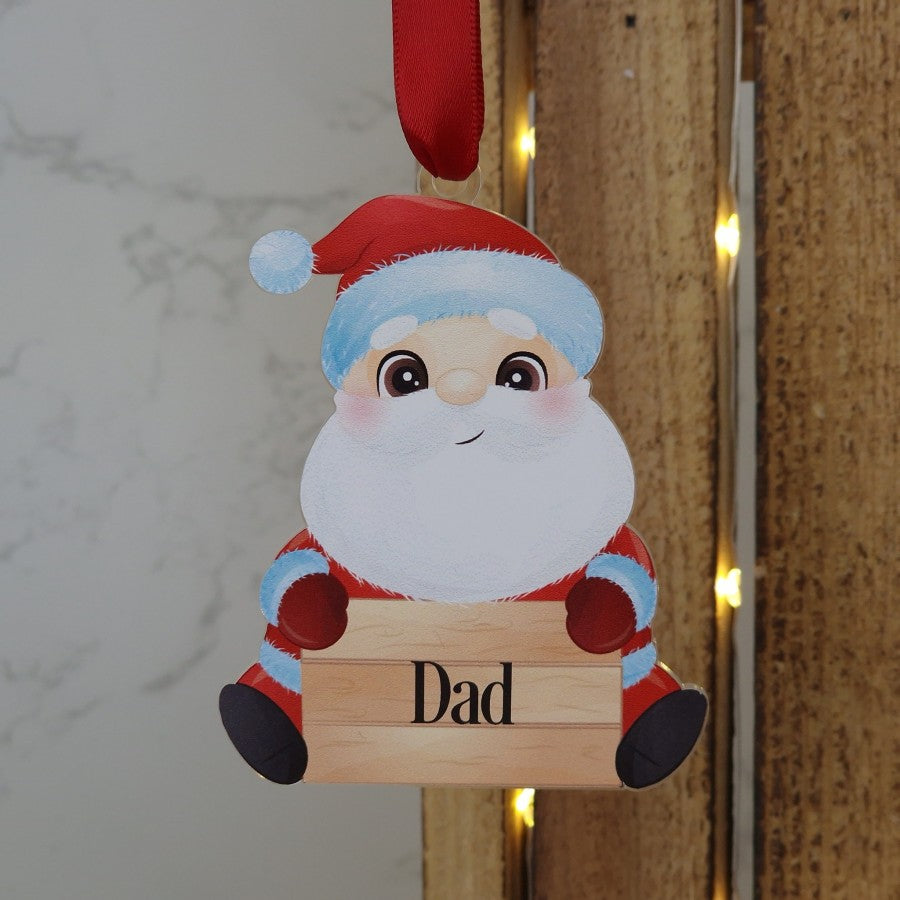 Santa Christmas bauble