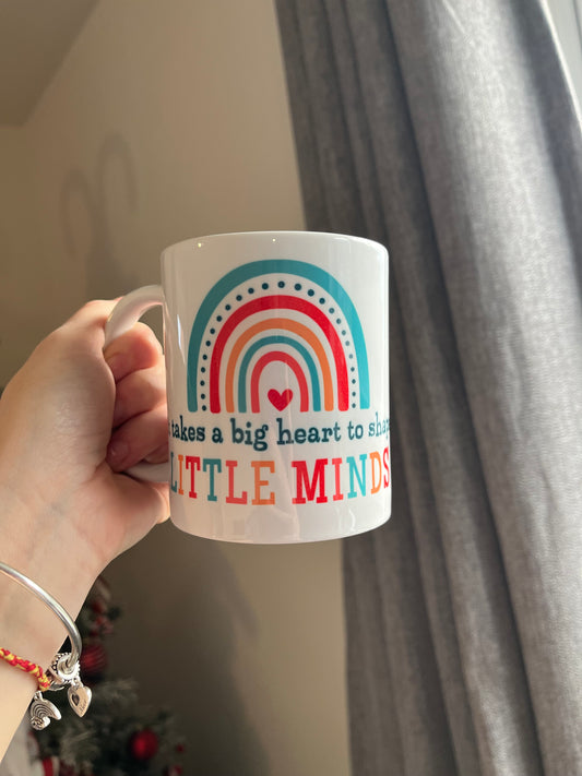 Teacher mug - rainbow