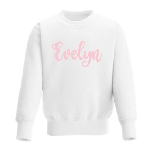 Embroidered sweatshirt - white2