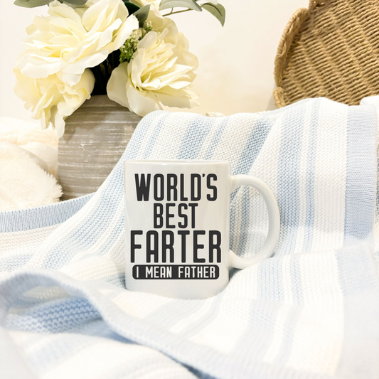 Worlds best farter mug and/or coaster