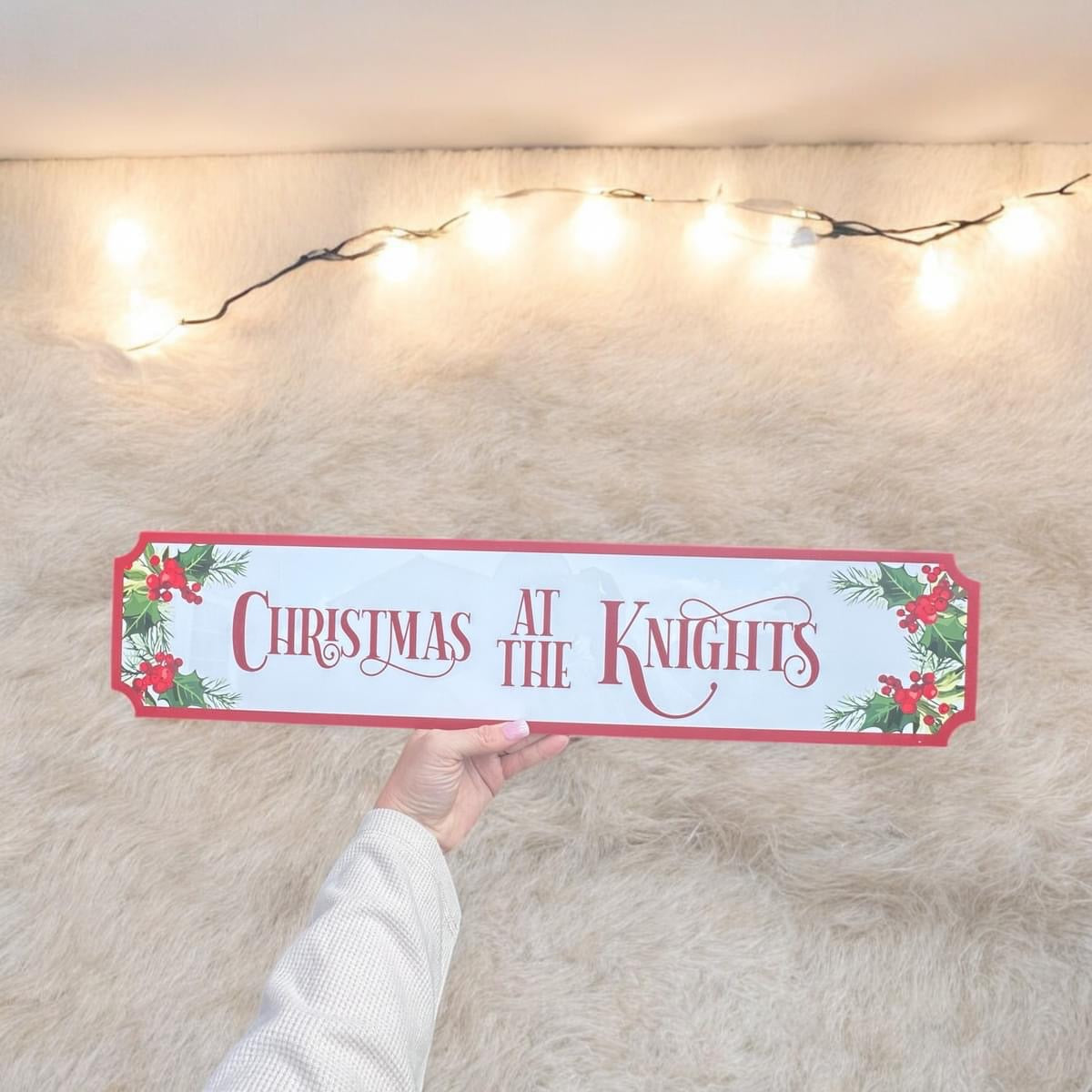 Christmas sign - traditional christmas - Christmas at the...
