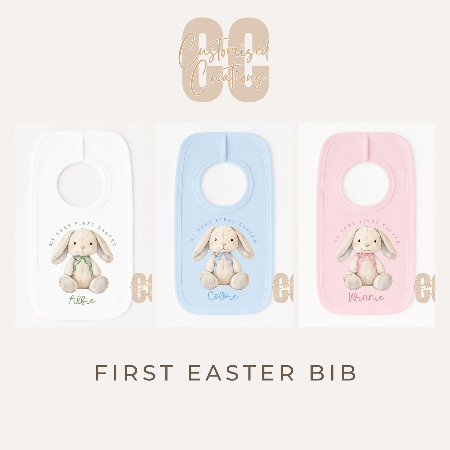 Babies First Easter Bib