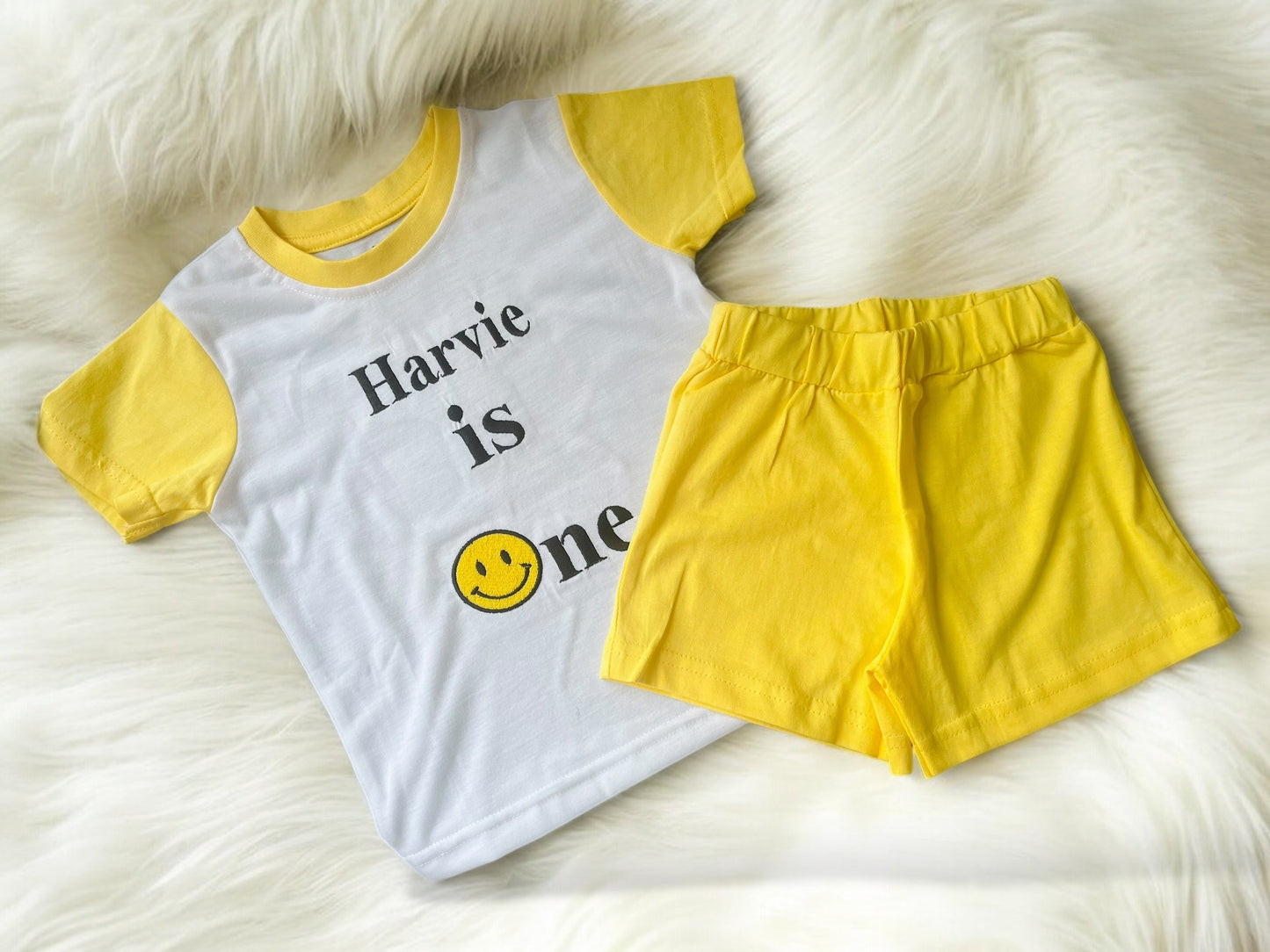 Embroidered birthday pyjamas - any design available
