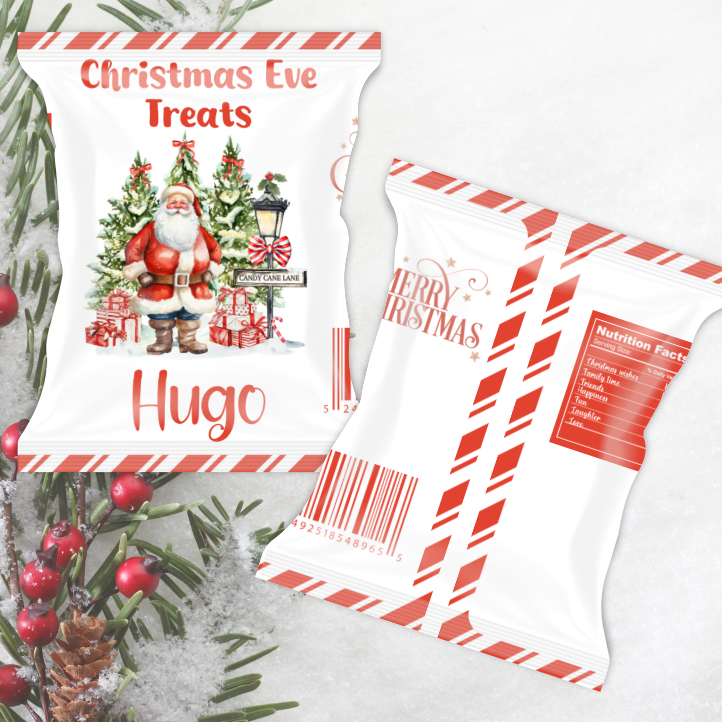 Christmas treat bag - all designs