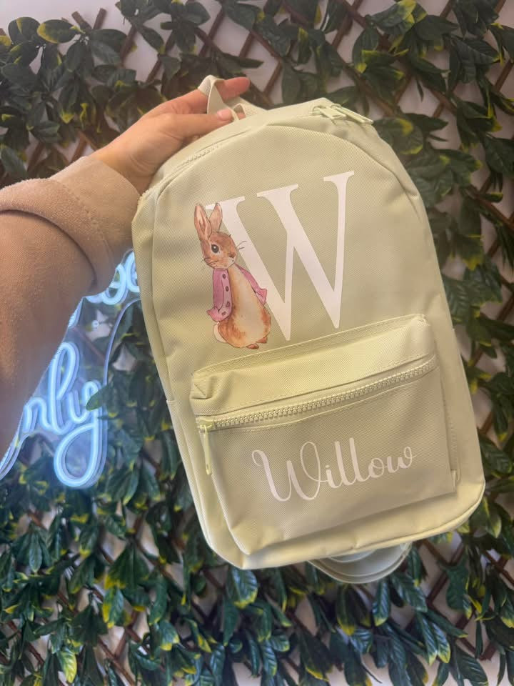 Character backpack - any design
