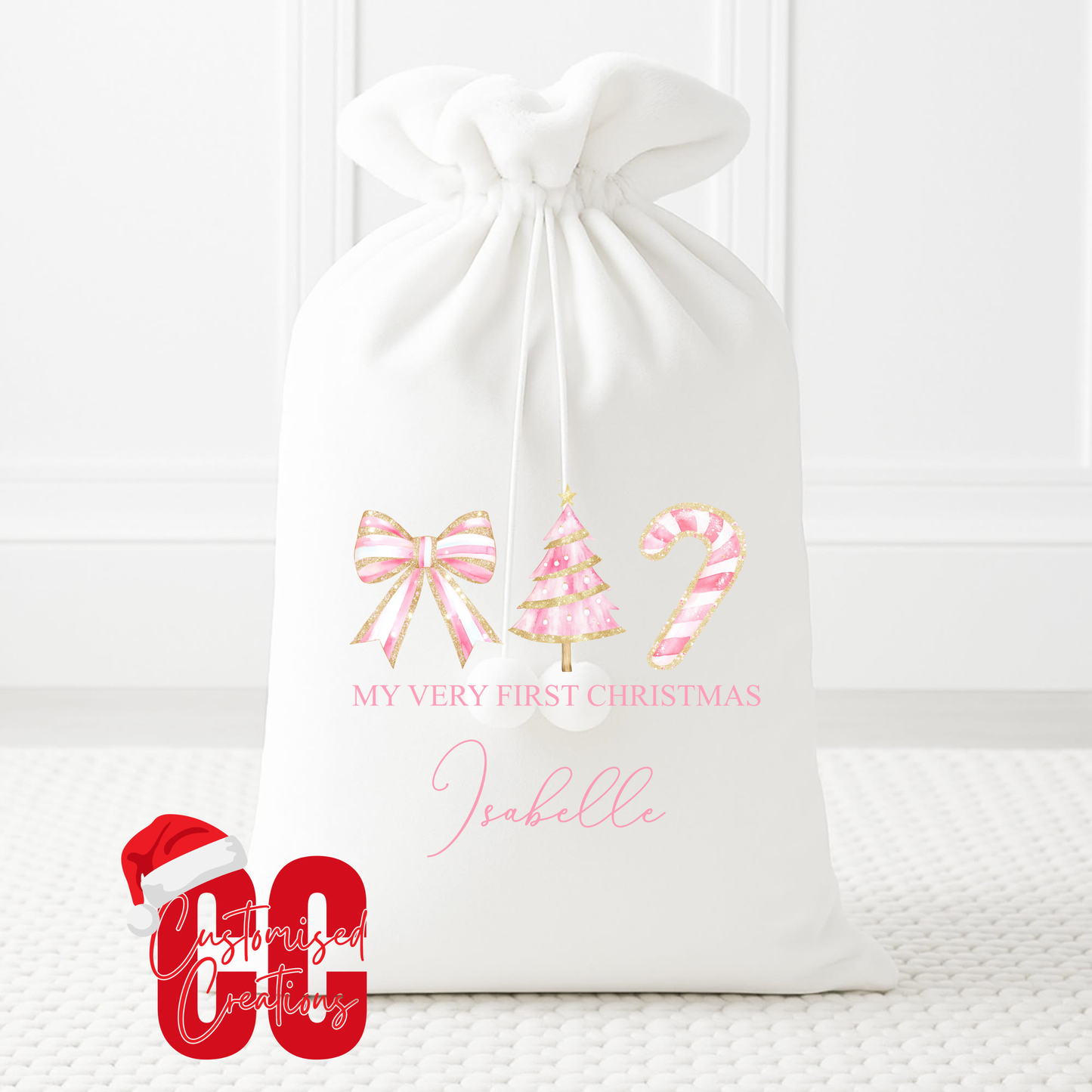 Xl velvet sack - any design