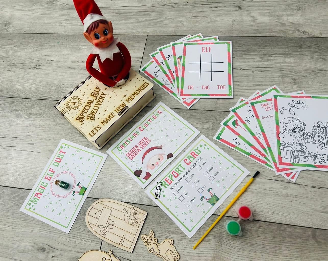 Elf book box