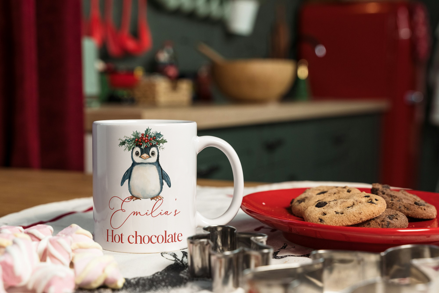 Christmas hot chocolate mug - 22 designs