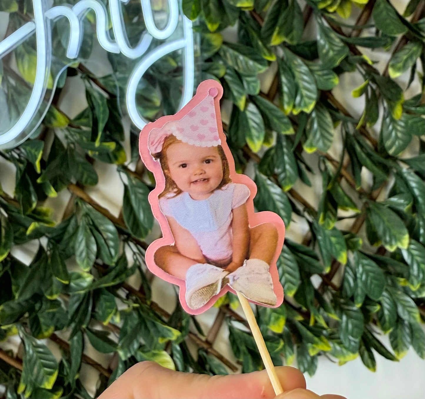 Birthday cupcake toppers