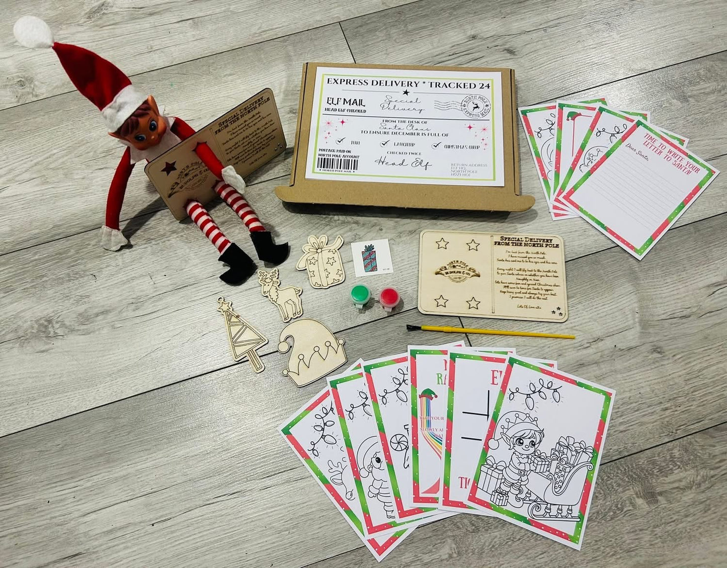 Elf arrival budget box