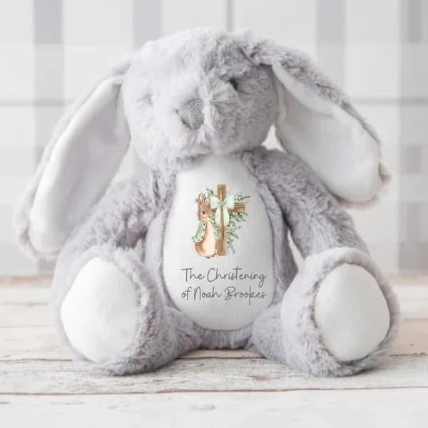 Christening bunny bear