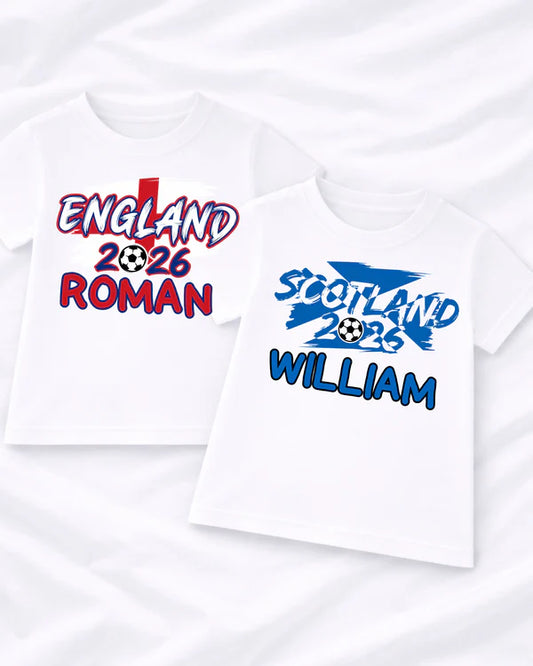 World Cup Tshirt - Scotland Or England