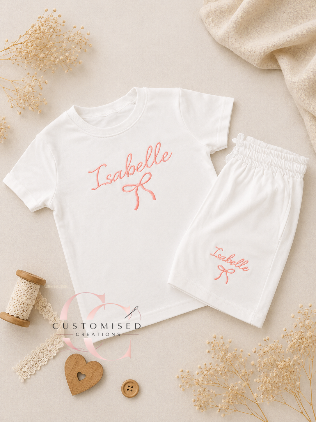 Sweatshirt, T-shirt and Shorts 3 piece set