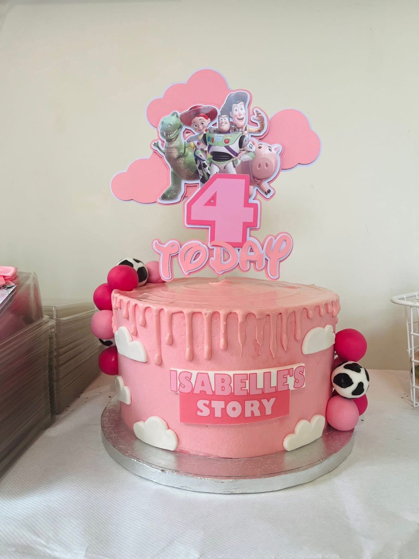 Thick Card Cake Topper - Any Design