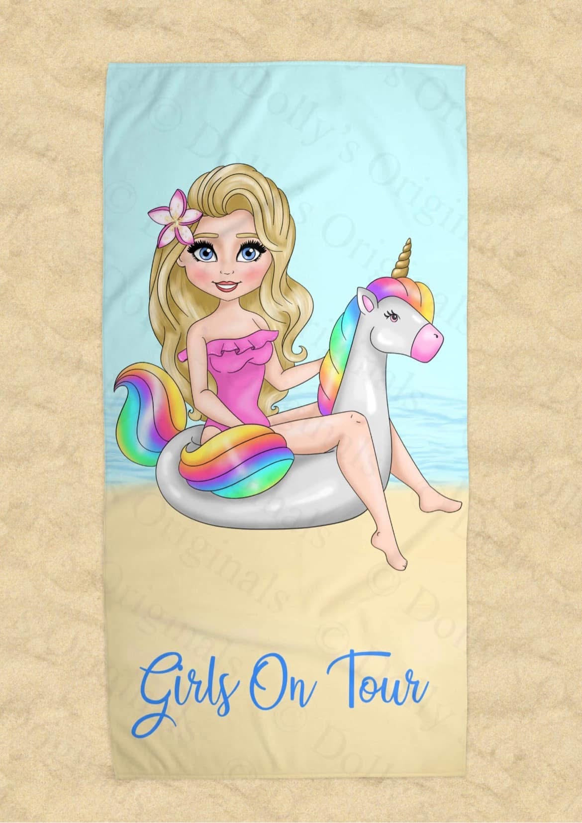 Printed for you beach towels - ANY DESIGN