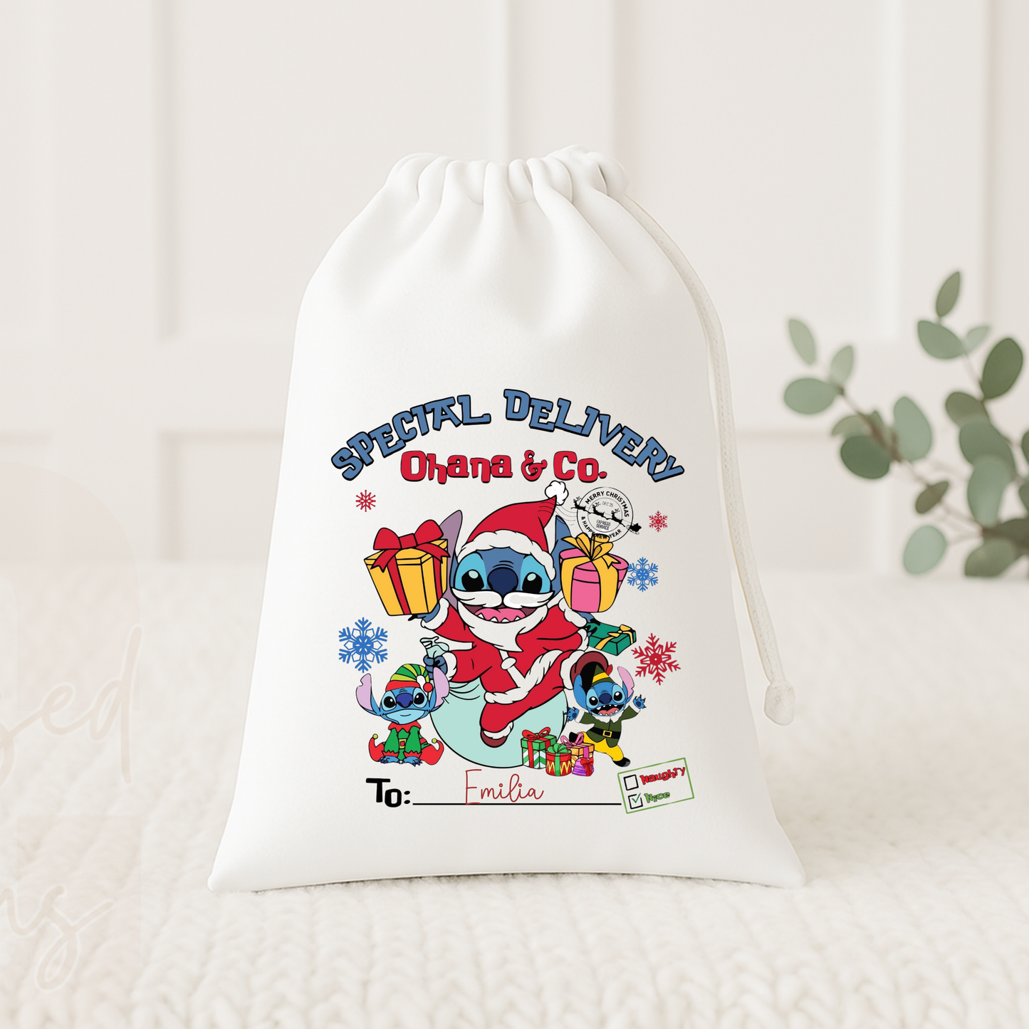 Christmas gift sack - all designs
