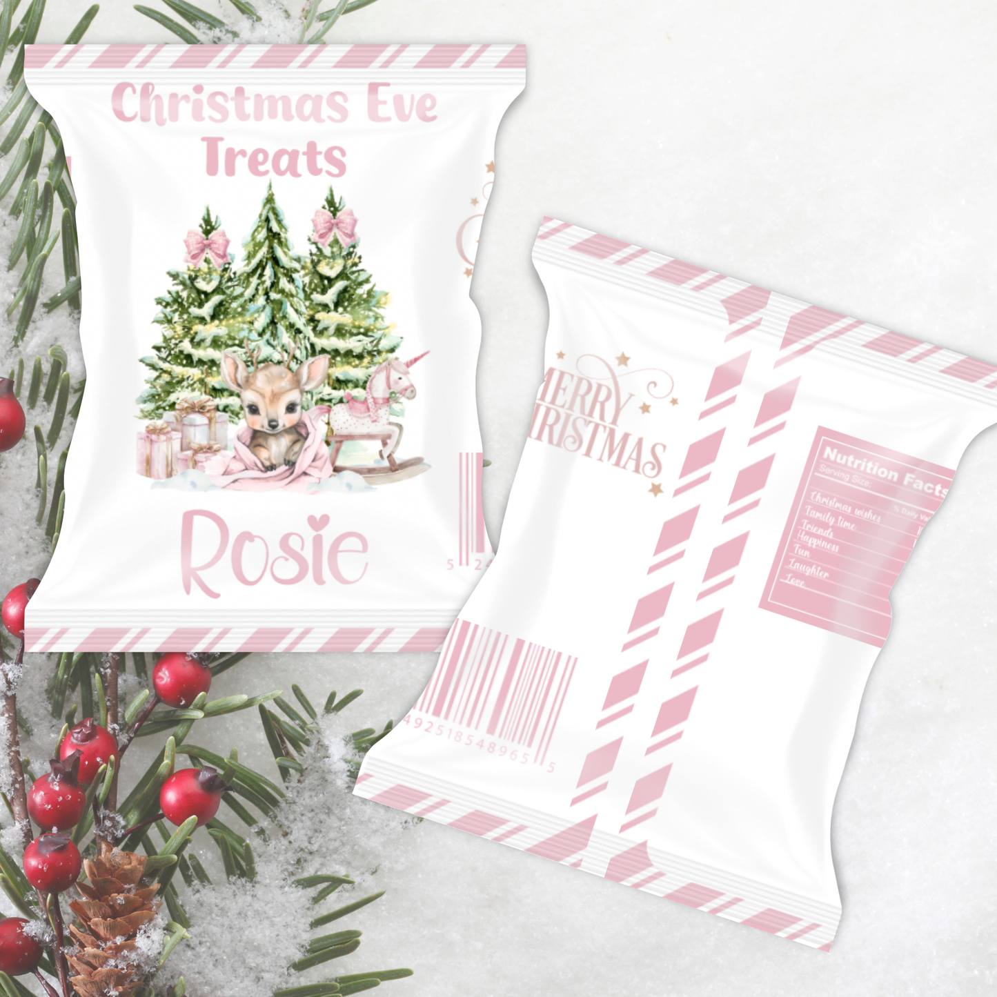 Christmas treat bag - all designs