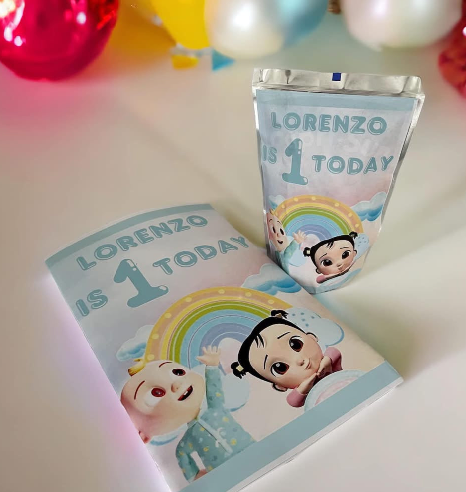 Birthday Treat Packet - Unfilled - Any Design