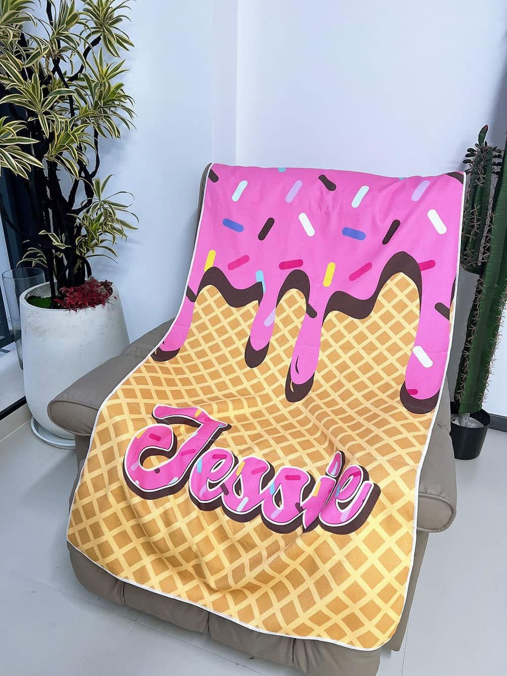 Printed for you beach towels - ANY DESIGN