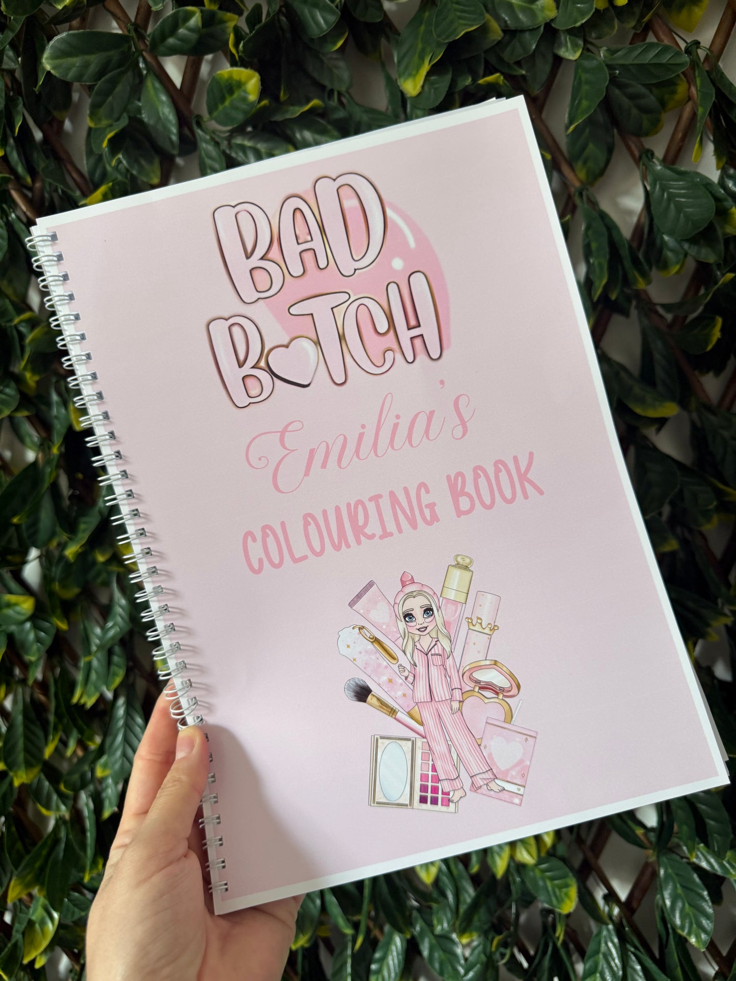 P Louise colouring book