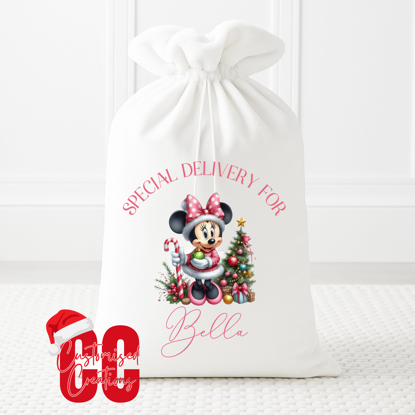 Xl velvet sack - any design