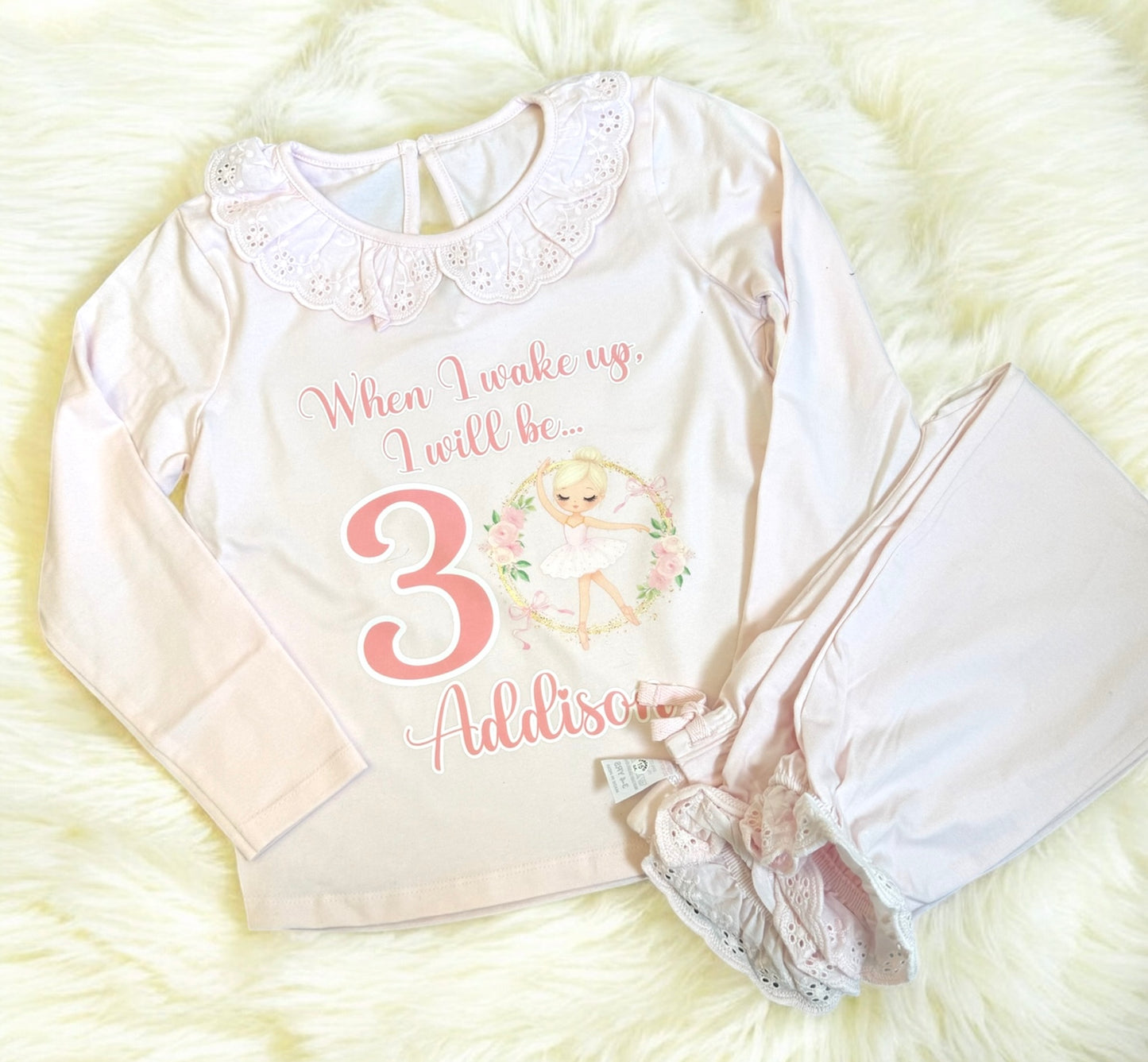 Birthday pyjamas - any design available