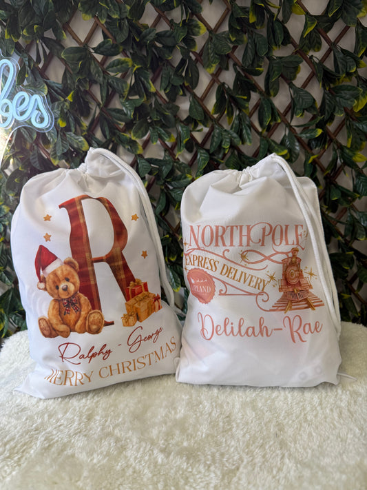 Christmas gift sack - all designs