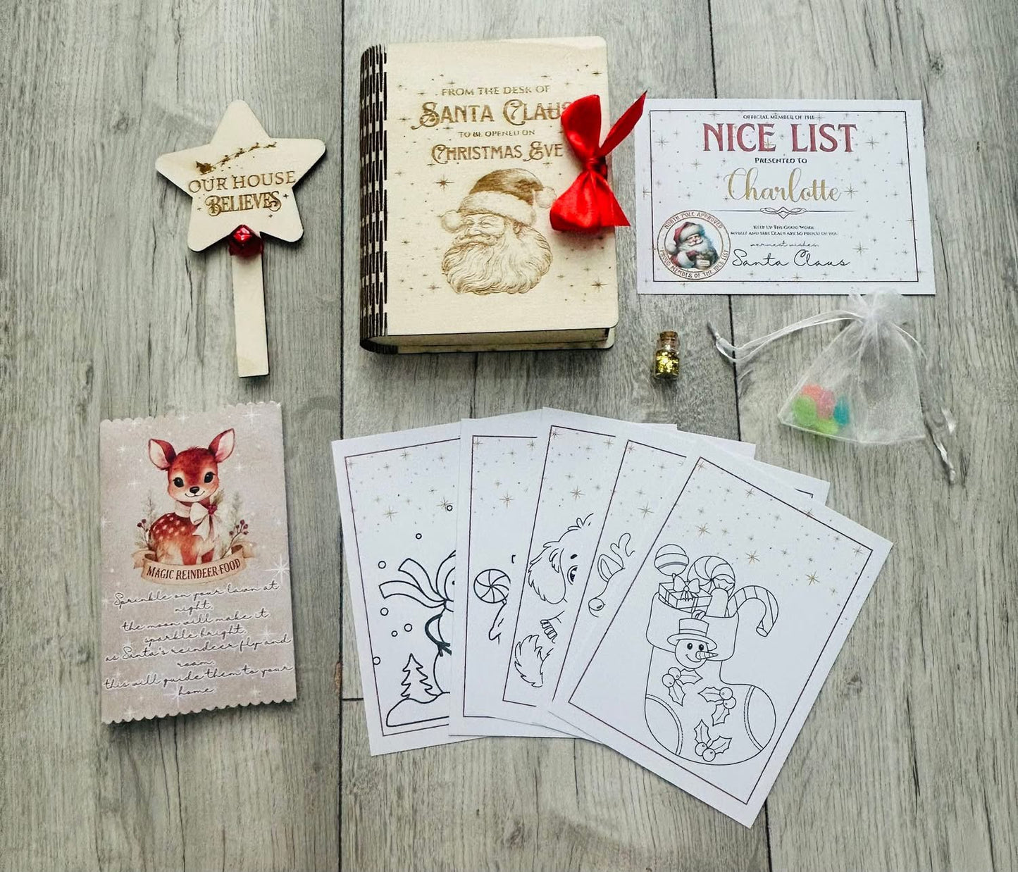Santas book box