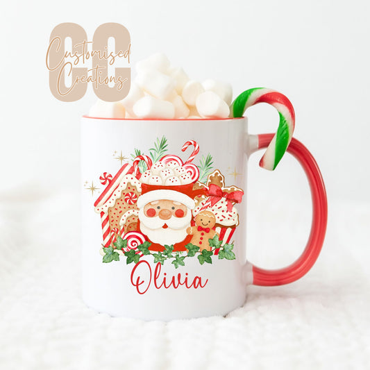 Christmas bakery mug