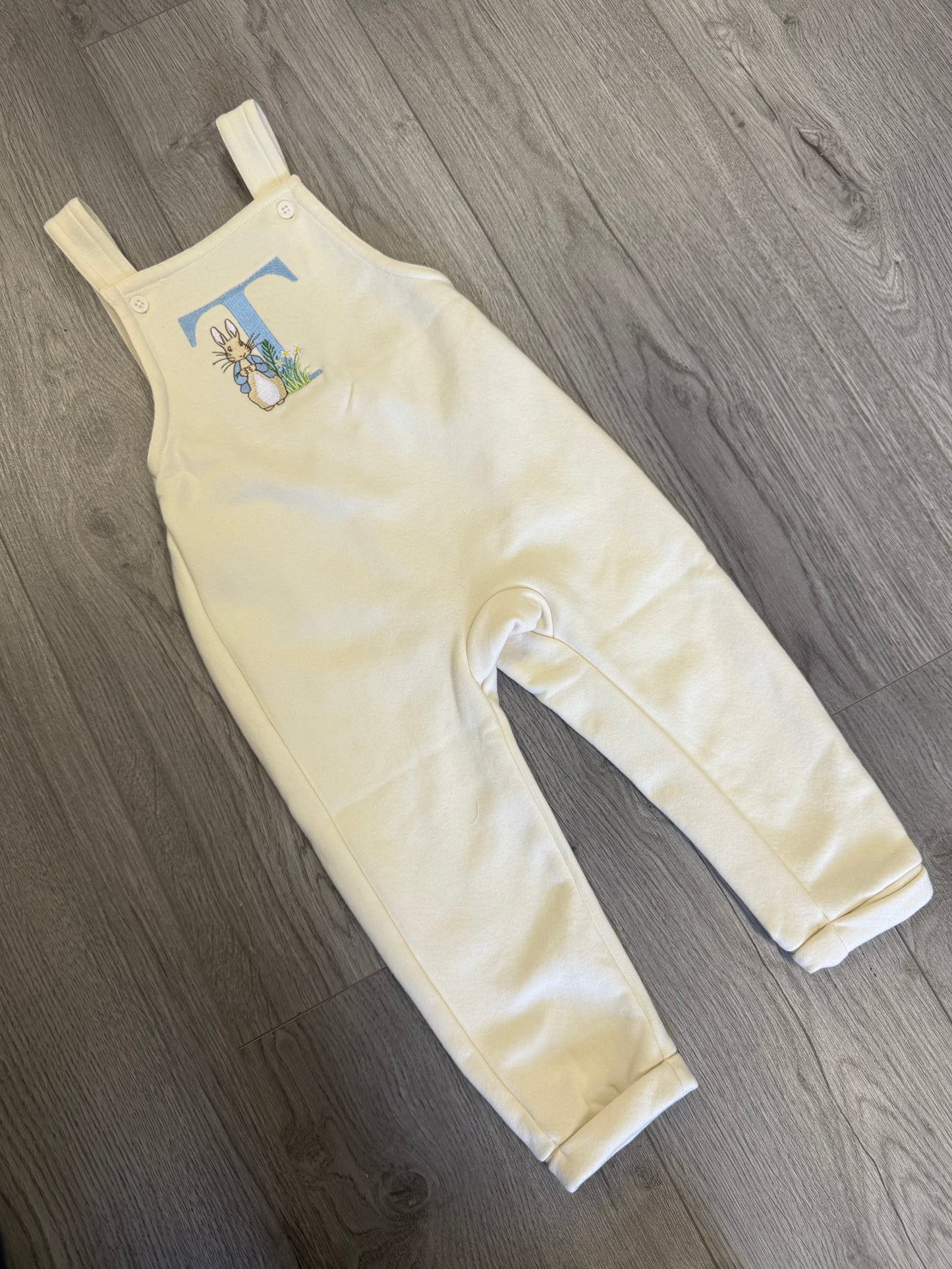 Oat Overalls - Peter Rabbit Initial