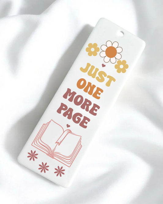One More Page Bookmark