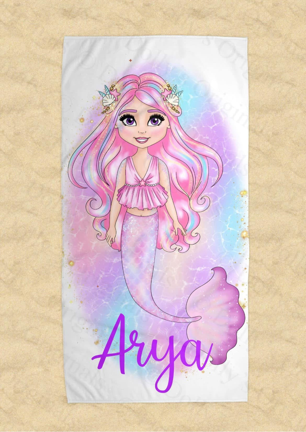 Printed for you beach towels - ANY DESIGN