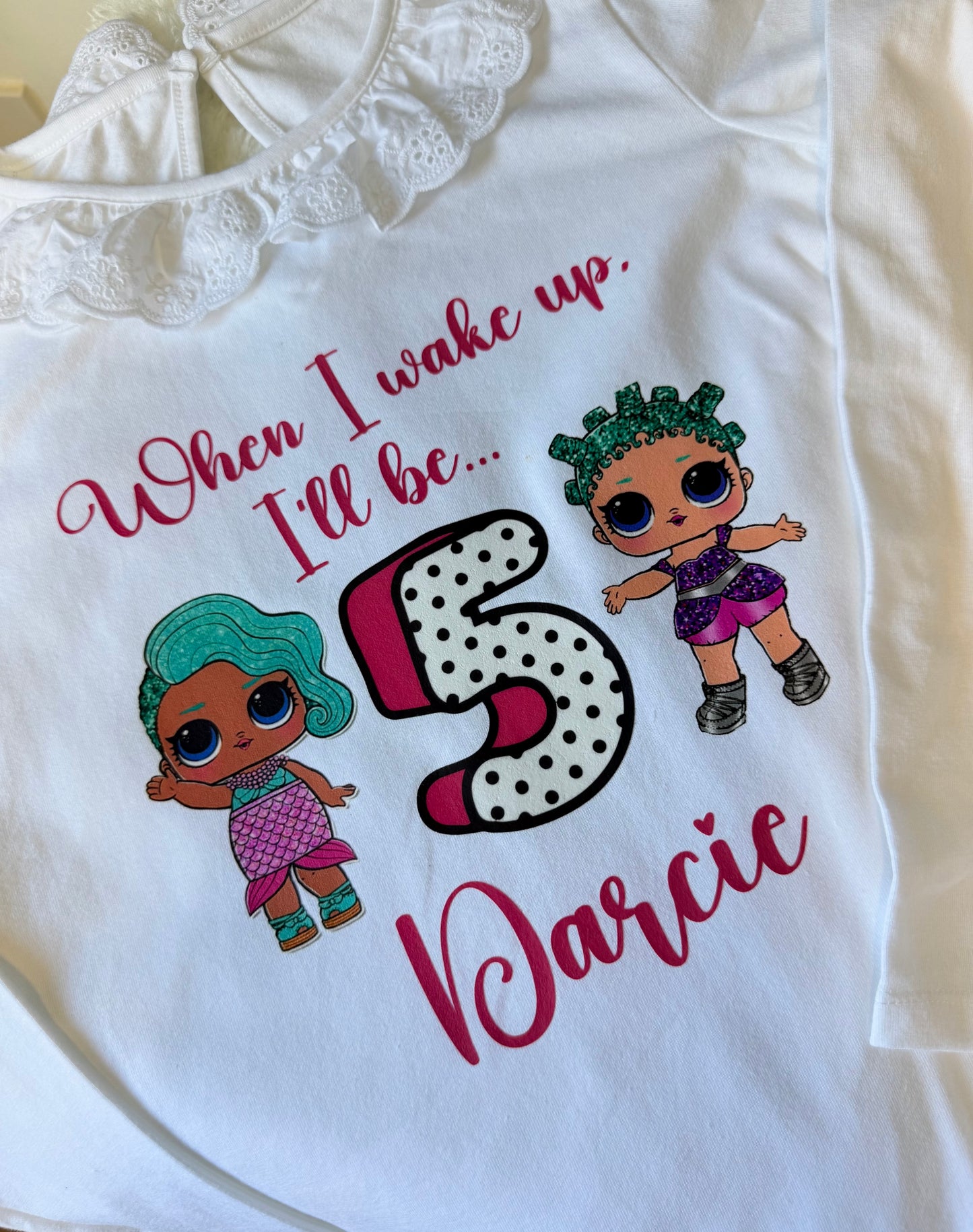 Birthday pyjamas - any design available