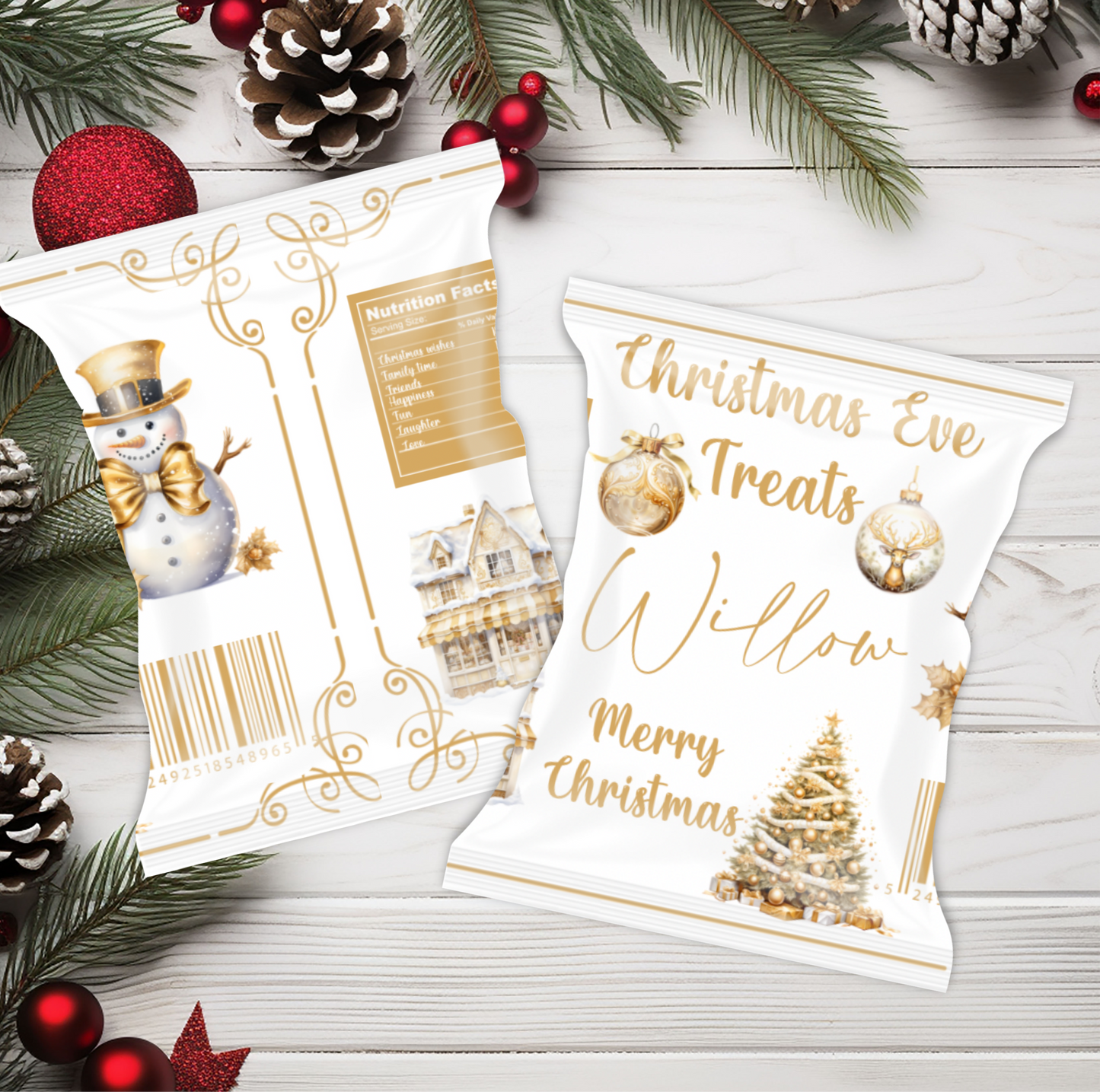Christmas treat bag - all designs